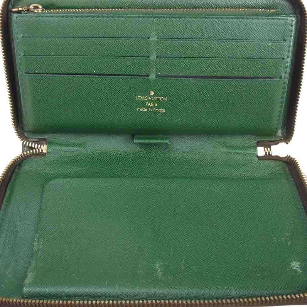 LOUIS VUITTON ルイ・ヴィトン M60035 モノグラム ジッピー オーガナイザー ベルボーイ ラウンドジップ 財布 ブラウン系【中古】