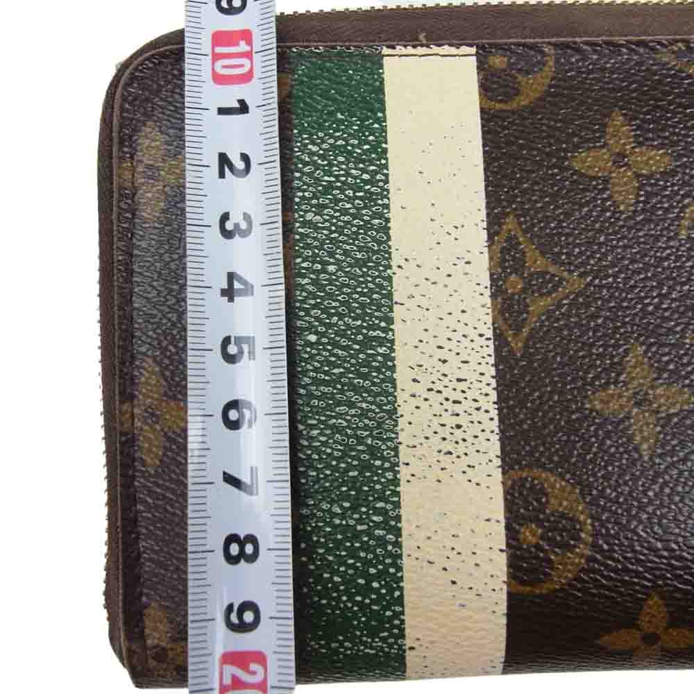 LOUIS VUITTON ルイ・ヴィトン M60035 モノグラム ジッピー オーガナイザー ベルボーイ ラウンドジップ 財布 ブラウン系【中古】