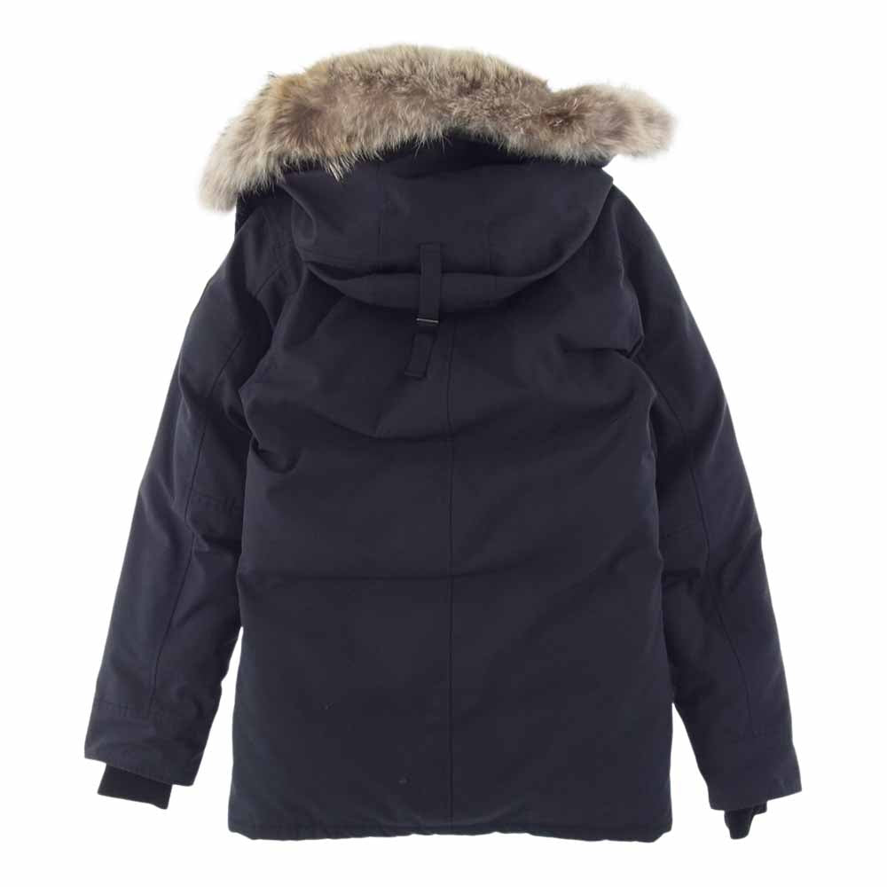 CANADA GOOSE カナダグース 3426MA 国内正規品 サザビーリーグ CHATEAU PARKA FUSION FIT シャトー パーカ フュージョンフィット ファー ダウン ジャケット ブラック系 S【中古】