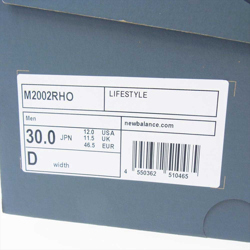 NEW BALANCE ニューバランス M2002RHO Phantom ファントム スエード スニーカー ネイビー系 30cm【新古品】【未使用】【中古】