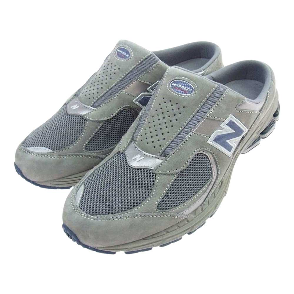 NEW BALANCE ニューバランス M2002RMX ミュール サンダル スニーカー グレー系 30cm【新古品】【未使用】【中古】