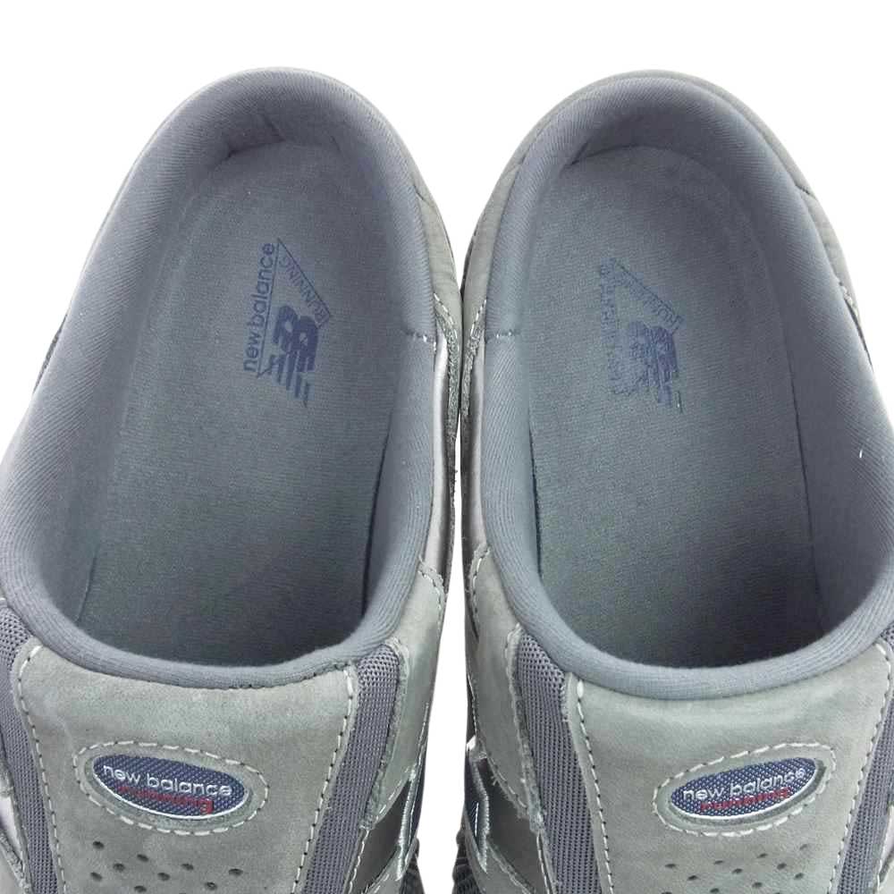 NEW BALANCE ニューバランス M2002RMX ミュール サンダル スニーカー グレー系 30cm【新古品】【未使用】【中古】