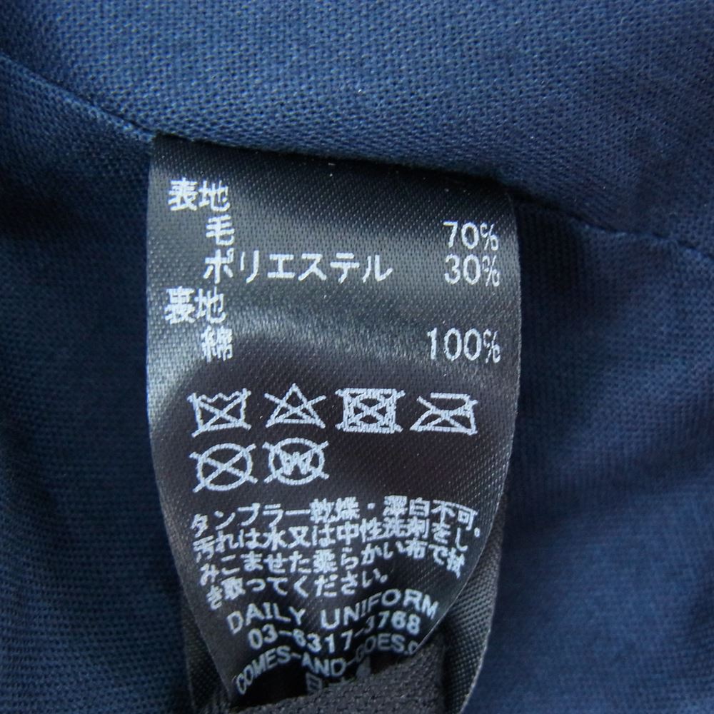 カムズアンドゴーズ 129 HAT バケットハット ネイビー系 L【新古品】【未使用】【中古】