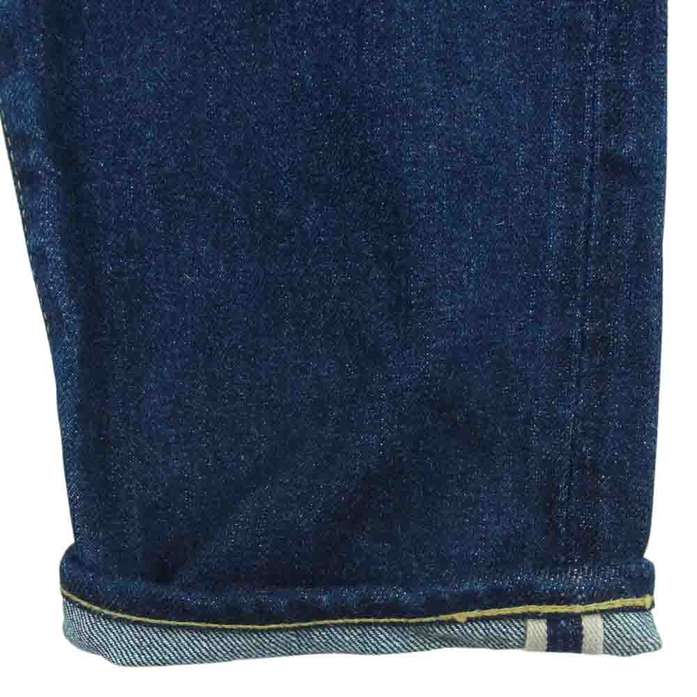 BONCOURA ボンクラ SHRINK TO FIT インディゴ セルビッチ デニム パンツ コットン 日本製 インディゴブルー系 26【中古】