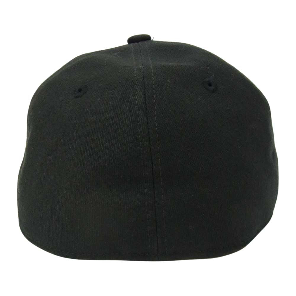 BONCOURA ボンクラ US navy cap deck cloth デッキクロス キャップ ブラック系 L【美品】【中古】