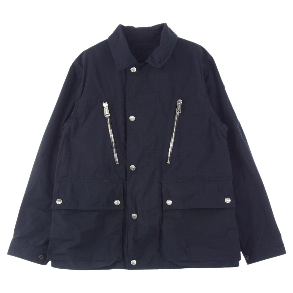 MONCLER モンクレール C10914105800 57540 フード欠品 国内正規品 BENOIT ブノワ ナイロン ジャケット ネイビー系 2【中古】