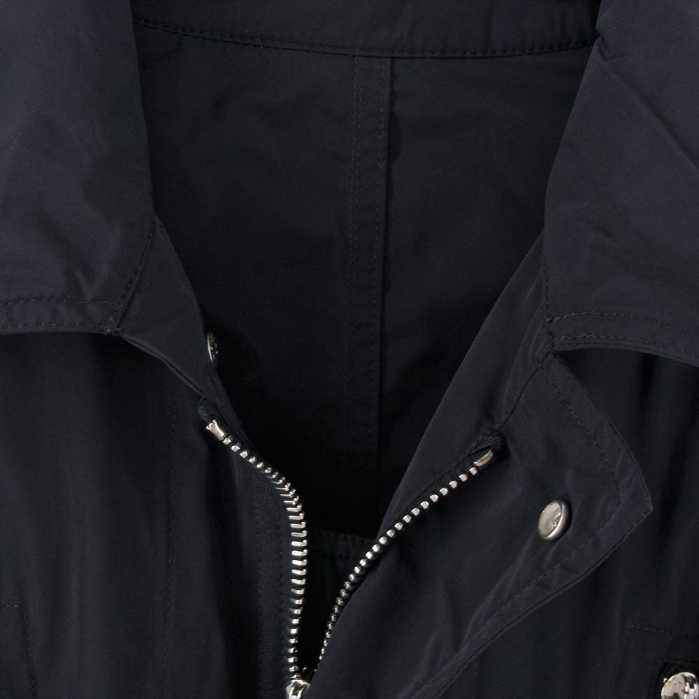 MONCLER モンクレール C10914105800 57540 フード欠品 国内正規品 BENOIT ブノワ ナイロン ジャケット ネイビー系 2【中古】