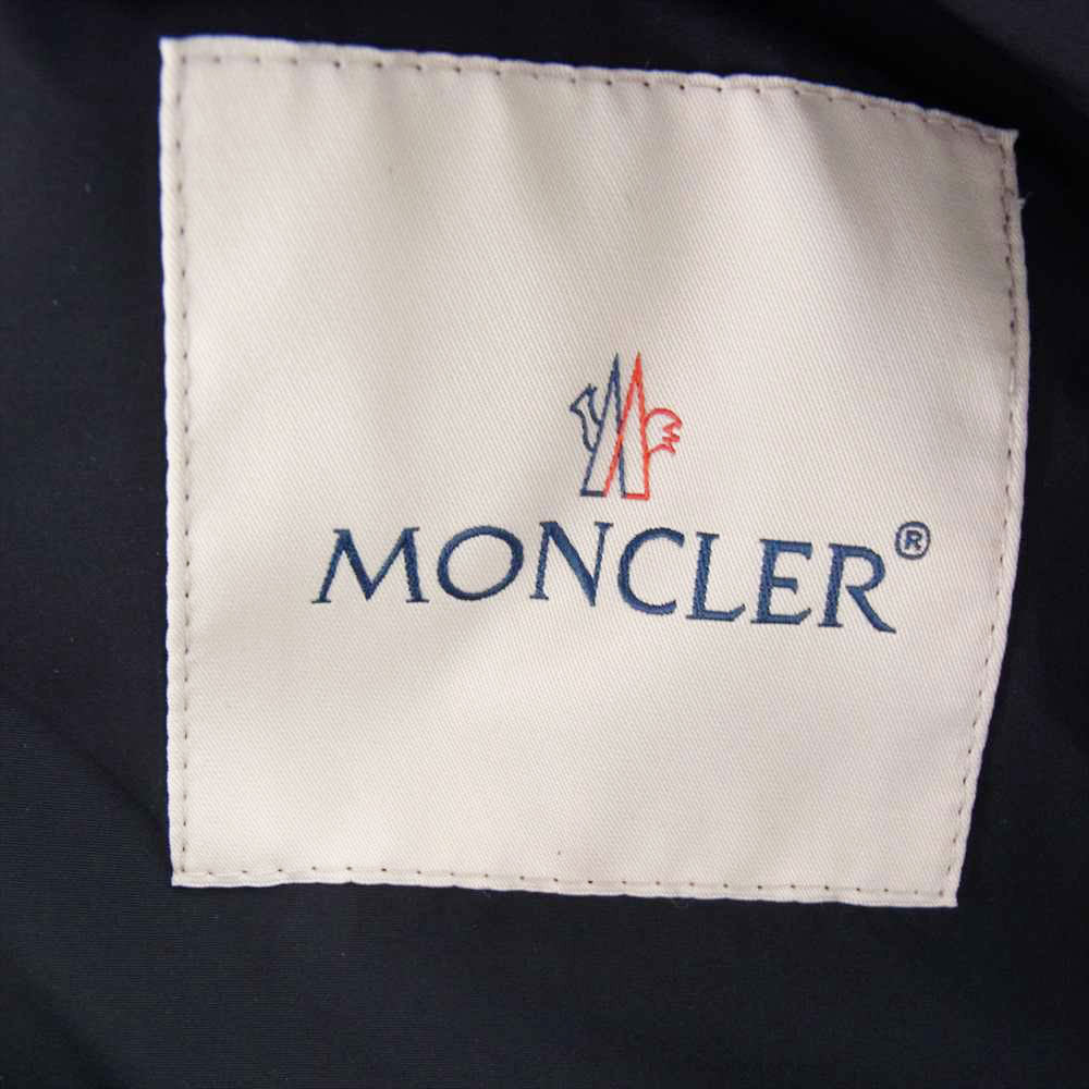 MONCLER モンクレール C10914105800 57540 フード欠品 国内正規品 BENOIT ブノワ ナイロン ジャケット ネイビー系 2【中古】
