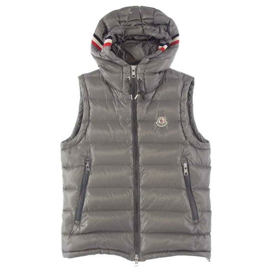 MONCLER モンクレール D20914333005 68950 国内正規品 LANOUX ラヌー ダウンベスト グレー系 1【中古】