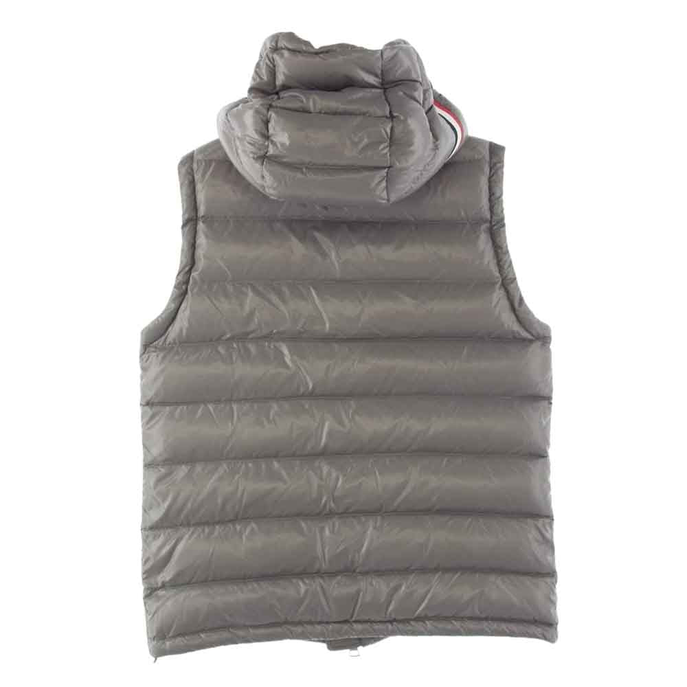 MONCLER モンクレール D20914333005 68950 国内正規品 LANOUX ラヌー ダウンベスト グレー系 1【中古】