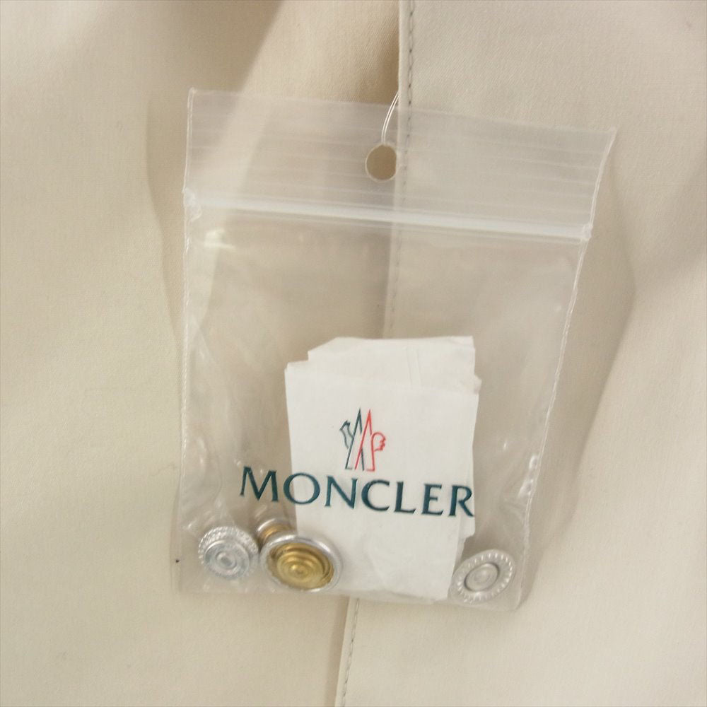 MONCLER モンクレール G10921C70740 54A3K 国内正規品 GENIUS 2 1952 kalalau ジーニアス ウォータプルーフ フィッシュテール パーカー クリームベージュ系 1【美品】【中古】