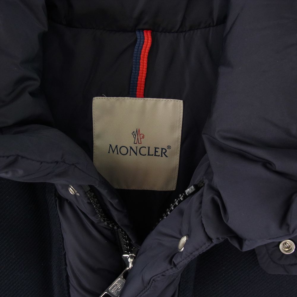 MONCLER モンクレール A20914189585 68352 国内正規品 BREL ブレル ダウンジャケット ネイビー系 3【美品】【中古】