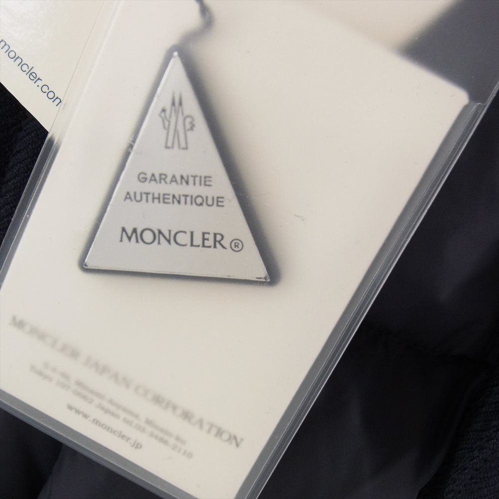 MONCLER モンクレール A20914189585 68352 国内正規品 BREL ブレル ダウンジャケット ネイビー系 3【美品】【中古】