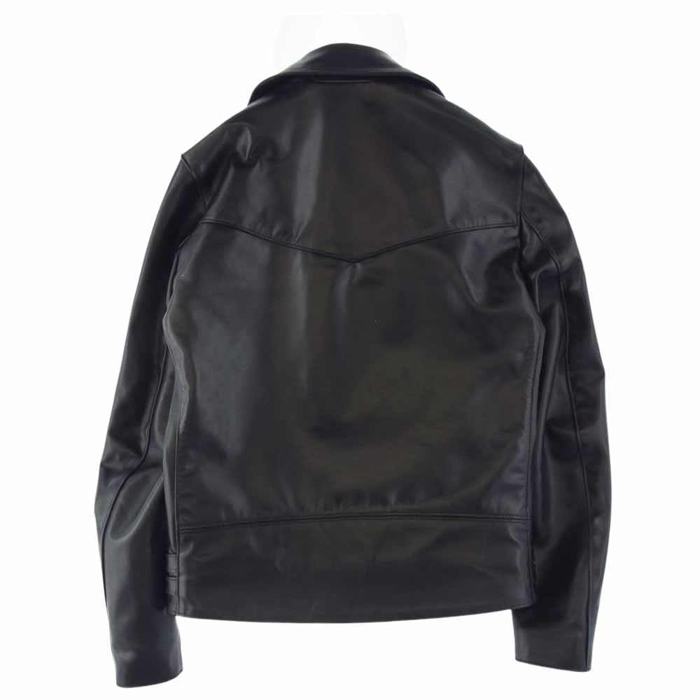 Lewis Leathers ルイスレザー 391T LIGHTNING TIGHT FIT HORSEHIDE ライトニング タイトフィット ホースハイド カスタム ライダース ジャケット ブラック系 38【美品】【中古】