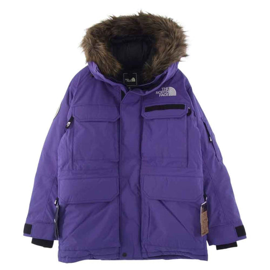 THE NORTH FACE ノースフェイス ND92120 Southern Cross Parka サザンクロス パーカ ファー フード ダウン ジャケット PP ピンクパープル パープル系 M【新古品】【未使用】【中古】