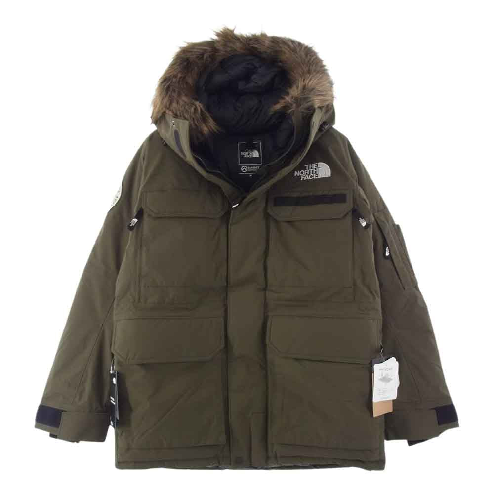 THE NORTH FACE ノースフェイス ND92120 Southern Cross Parka サザンクロス パーカ ファー フード ダウン ジャケット NT ニュートープ カーキ系 M【新古品】【未使用】【中古】