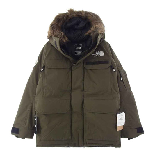 THE NORTH FACE ノースフェイス ND92120 Southern Cross Parka サザンクロス パーカ ファー フード ダウン ジャケット NT ニュートープ カーキ系 M【新古品】【未使用】【中古】