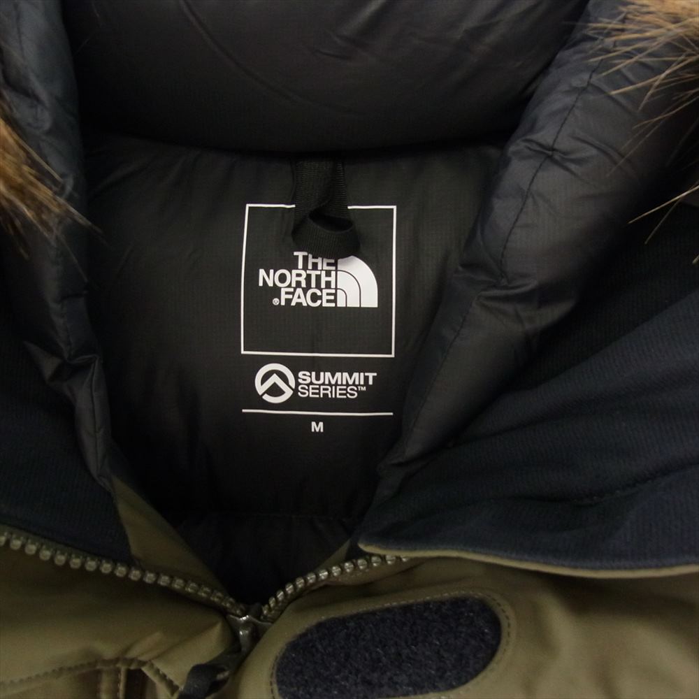 THE NORTH FACE ノースフェイス ND92120 Southern Cross Parka サザンクロス パーカ ファー フード ダウン ジャケット NT ニュートープ カーキ系 M【新古品】【未使用】【中古】