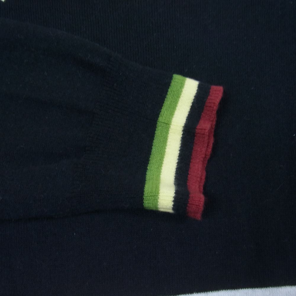パレス JUMBO FONT KNIT Palasonic ジャンボ フォント クルーネック ニット ブラック系 M【中古】
