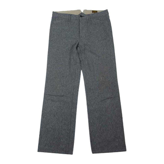 LOST CONTROL ロストコントロール L13S1-3044 ヘリンボーン シンチバック ワーク パンツ グレー系 2【中古】