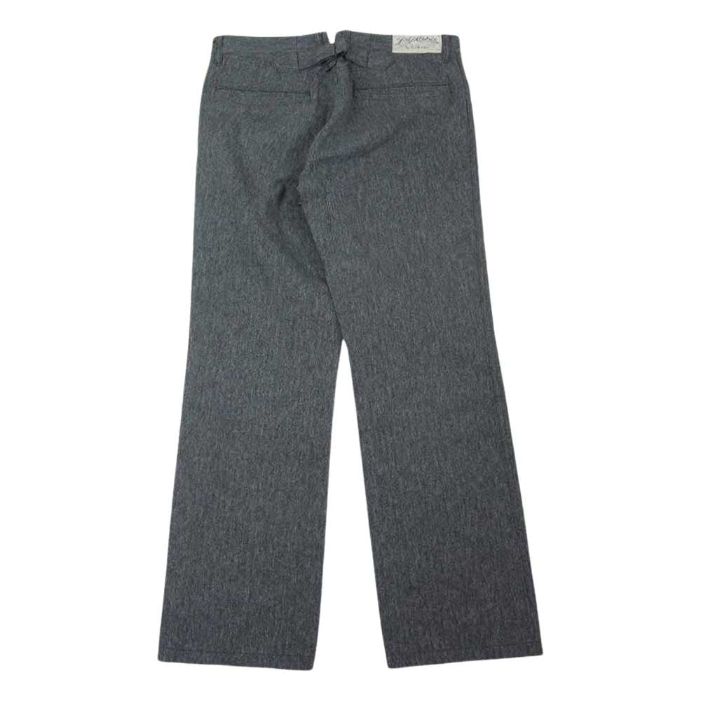 LOST CONTROL ロストコントロール L13S1-3044 ヘリンボーン シンチバック ワーク パンツ グレー系 2【中古】