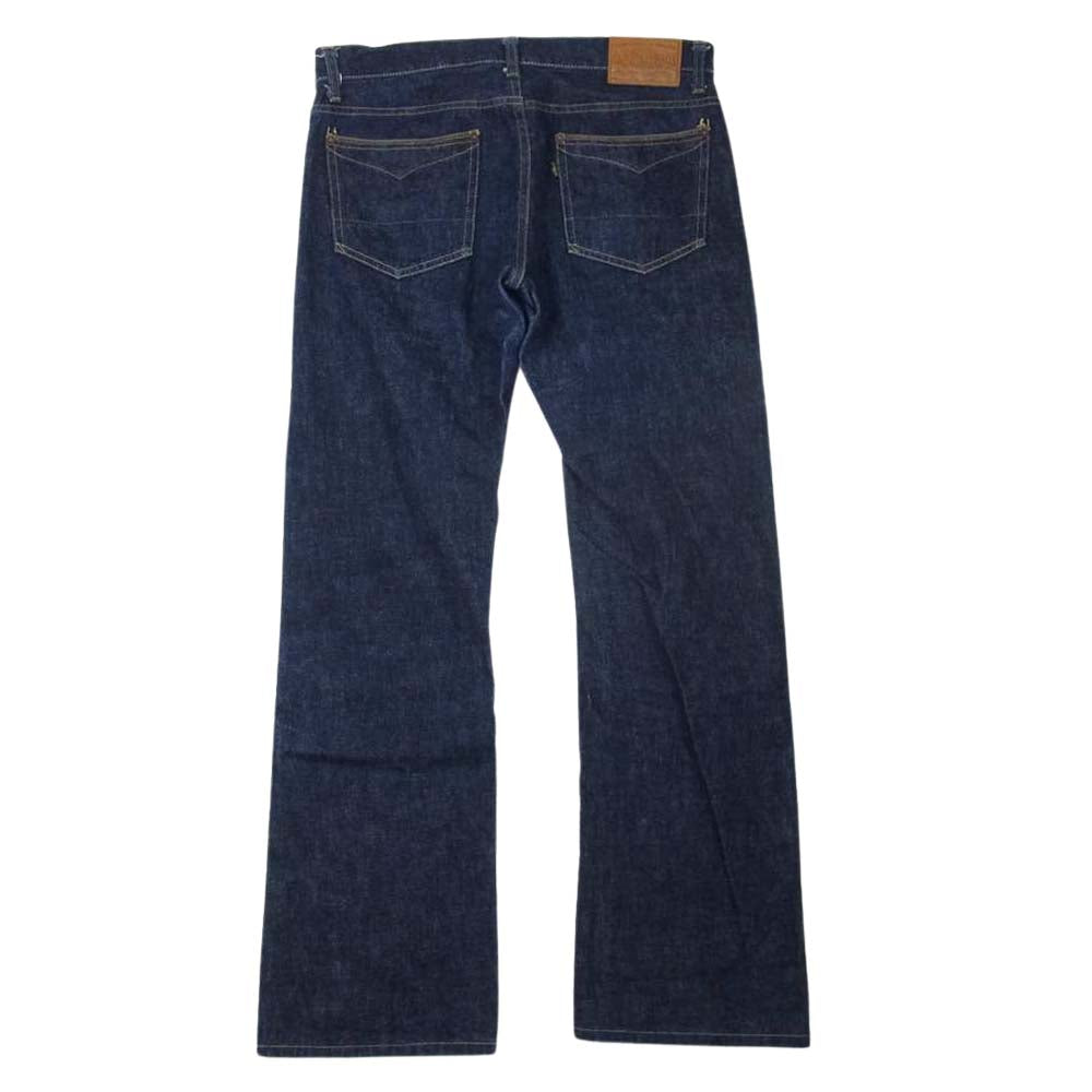LOST CONTROL ロストコントロール DP-37 5P DENIM PANTS 股リベット キャンバス ポケット デニム パンツ インディゴブルー系 31【中古】