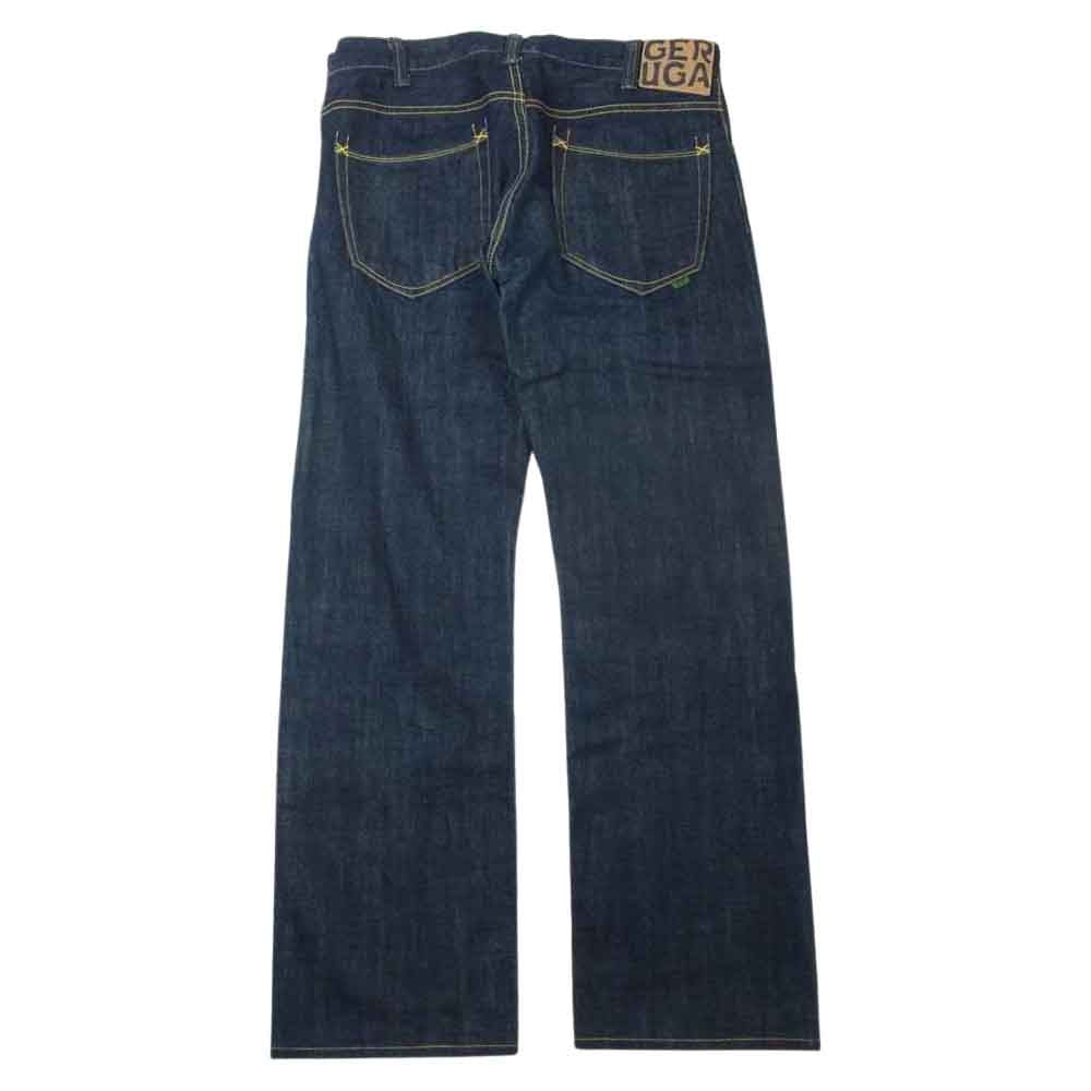 GERUGA ゲルガ GR-P-03C STRAIGHT DENIM ストレート デニム パンツ インディゴブルー系 31【中古】