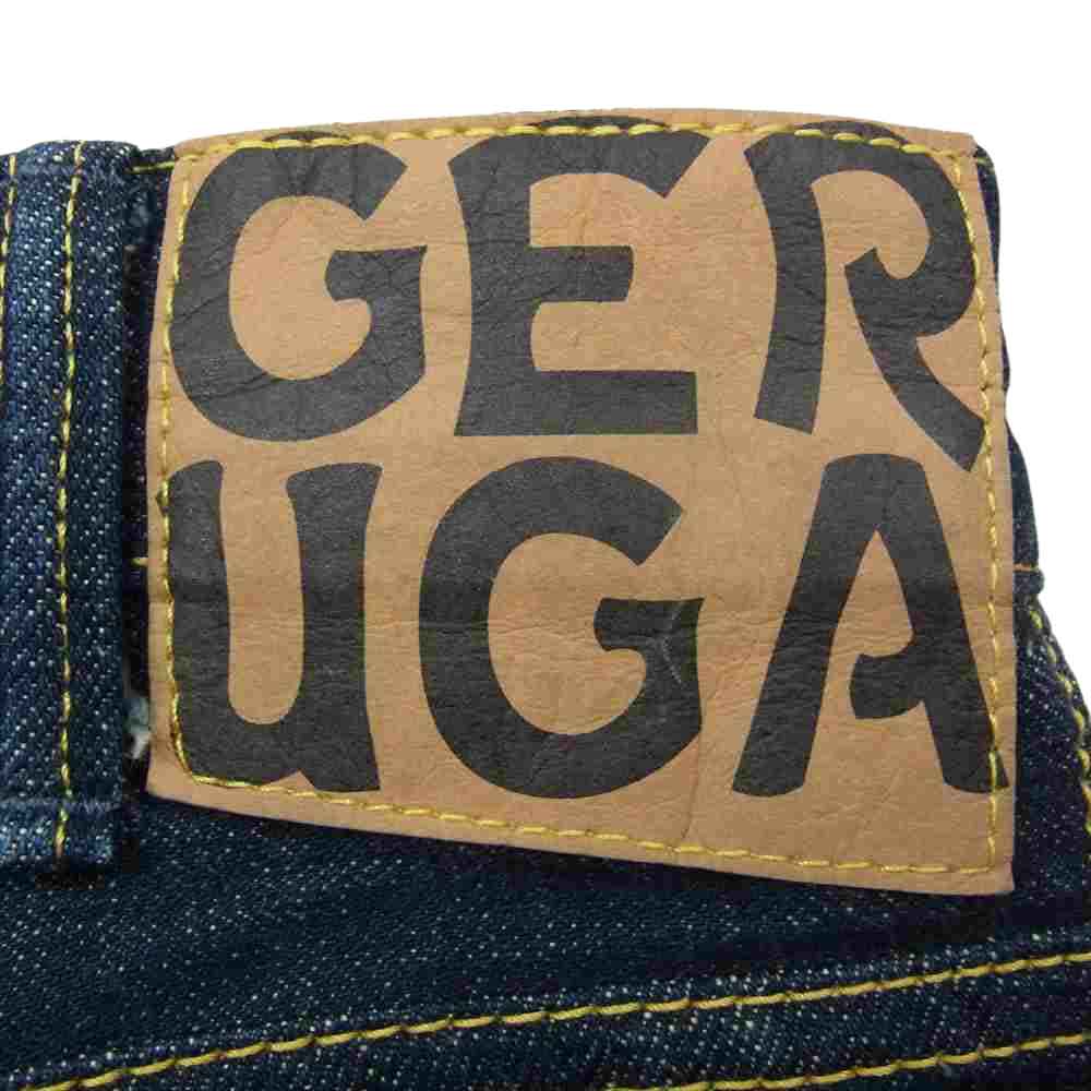 GERUGA ゲルガ GR-P-03C STRAIGHT DENIM ストレート デニム パンツ インディゴブルー系 31【中古】