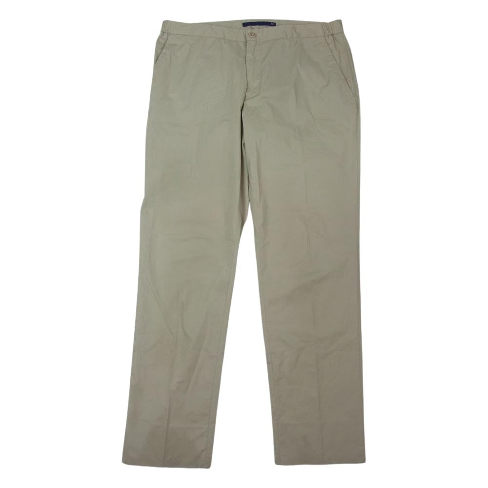 INCOTEX インコテックス 1WT64T 9208A タイプライター ラウンジ テーパードパンツ ベージュ系 52【中古】