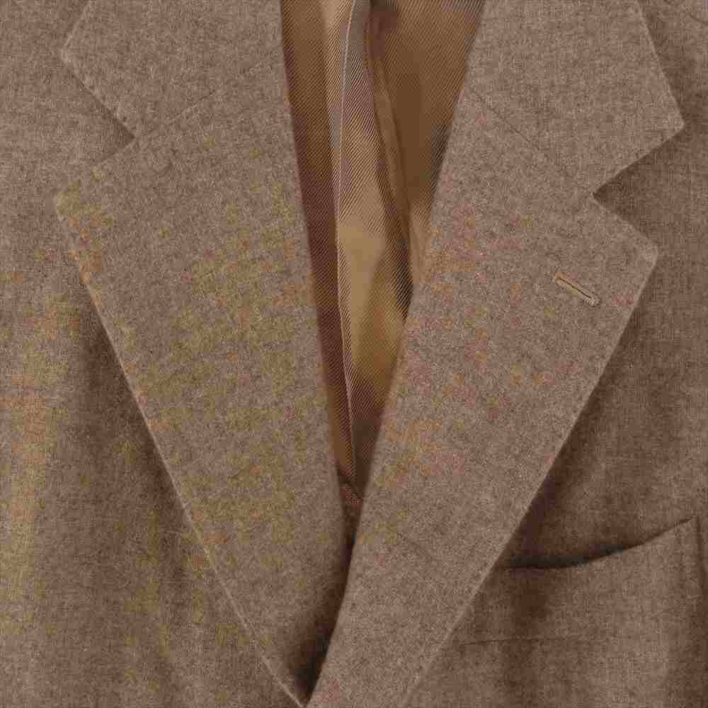 デペトリロ 国内正規品 イタリア製 カシミヤ100％ CAPPOTTI Spinelli TW21106U 2B テーラードジャケット ブラウン系 カーキ系 50【中古】