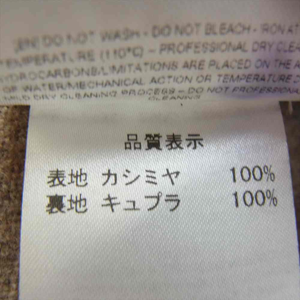 デペトリロ 国内正規品 イタリア製 カシミヤ100％ CAPPOTTI Spinelli TW21106U 2B テーラードジャケット ブラウン系 カーキ系 50【中古】