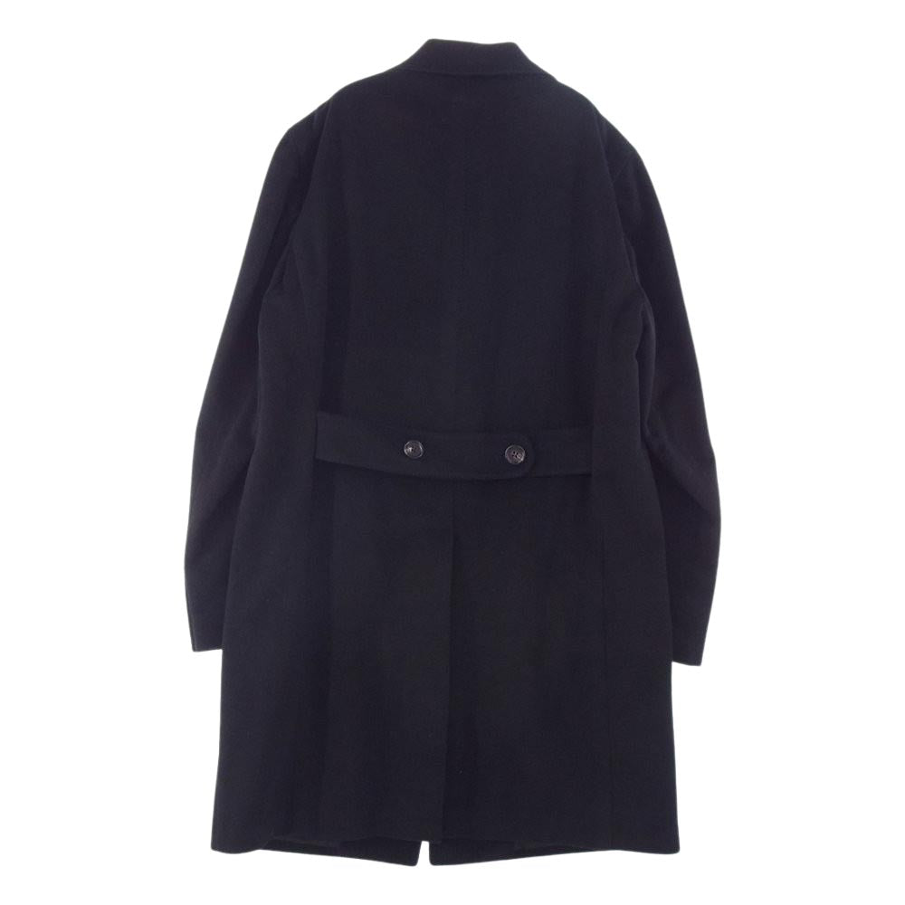 デペトリロ 国内正規品 イタリア製 カシミヤ100％ CAPPOTTI Spinelli TW21186U チェスターコート ブラック系 50【中古】