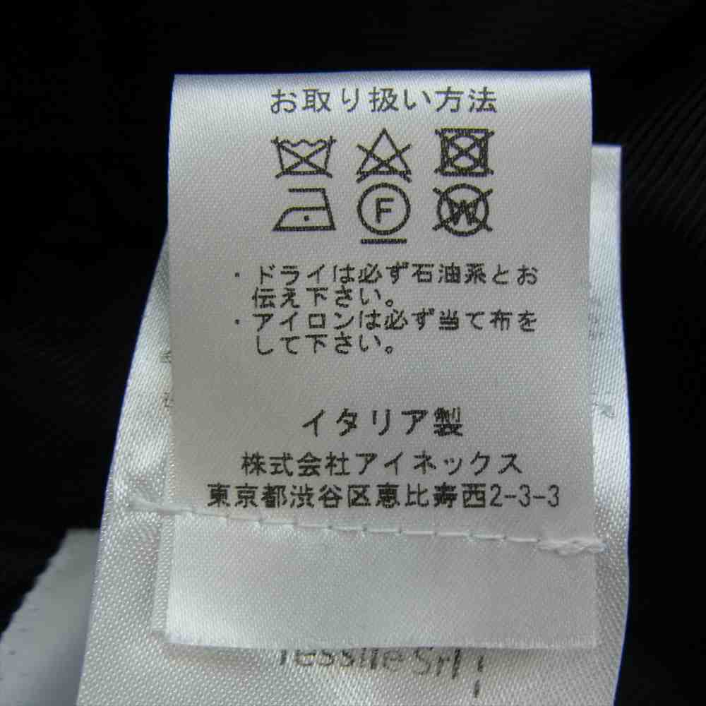 デペトリロ 国内正規品 イタリア製 カシミヤ100％ CAPPOTTI Spinelli TW21186U チェスターコート ブラック系 50【中古】