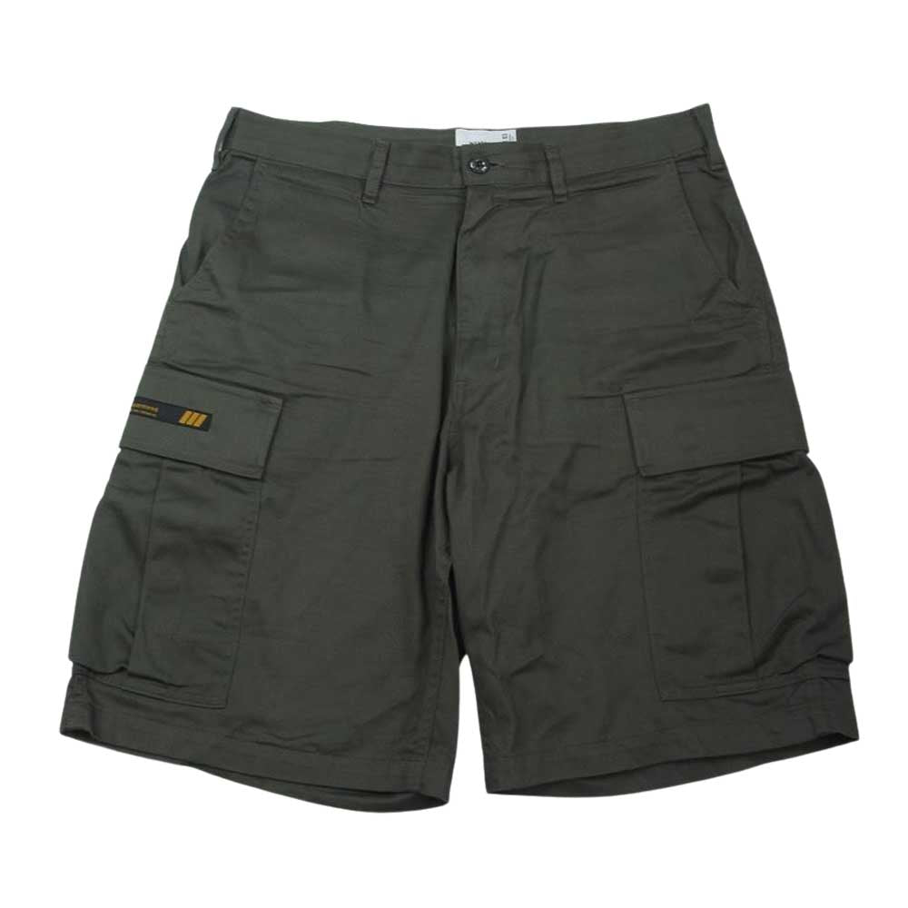 WTAPS ダブルタップス 21SS 211WVDT-PRM04 JUNGLE02 SHORTS / COTTON TWILL ジャングル ショーツ カーキ系 3【中古】