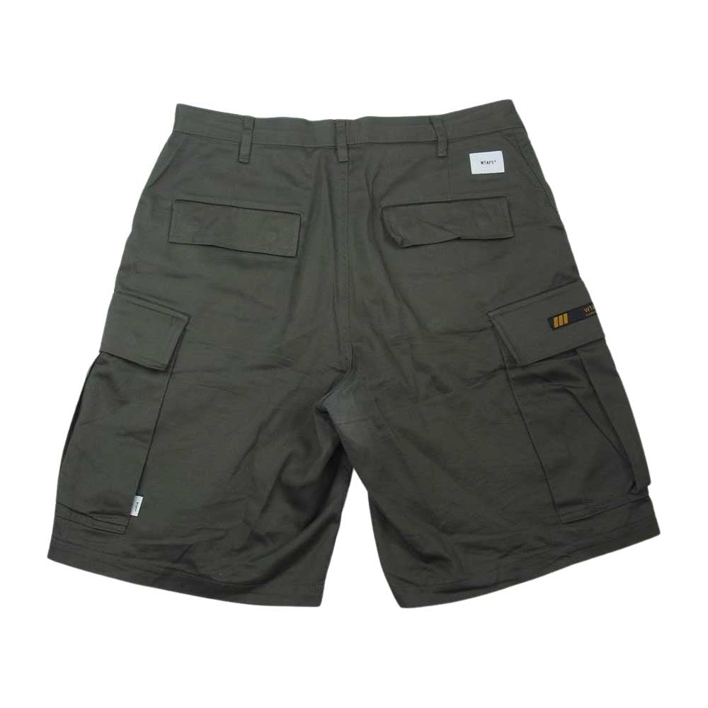 WTAPS ダブルタップス 21SS 211WVDT-PRM04 JUNGLE02 SHORTS / COTTON TWILL ジャングル ショーツ カーキ系 3【中古】