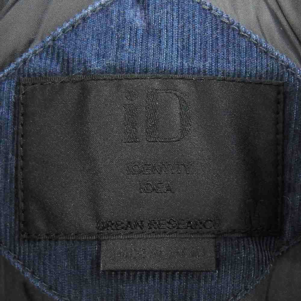 NANGA ナンガ × URBAN RESEARCH iD AURORA 3LAYER DOWN オーロラ 3レイヤー ダウン フーディ 別注 ネイビー系 M【中古】