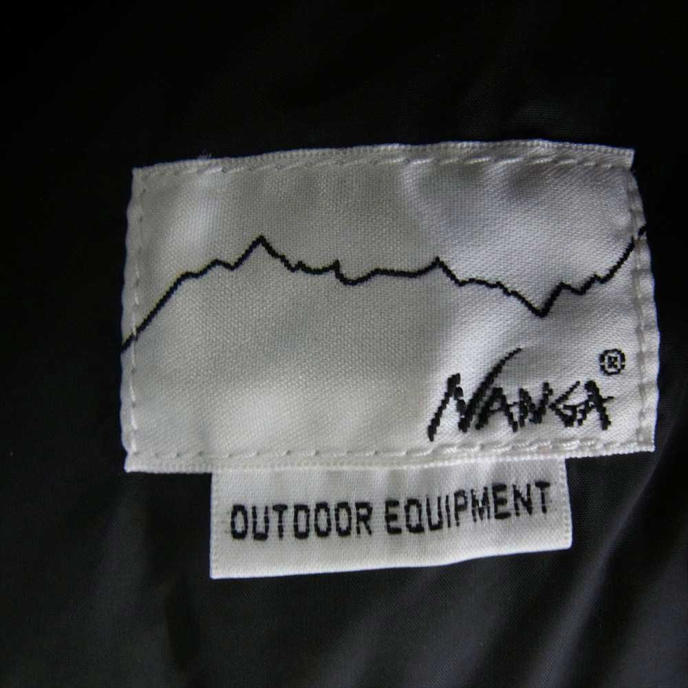 NANGA ナンガ × URBAN RESEARCH iD AURORA 3LAYER DOWN オーロラ 3レイヤー ダウン フーディ 別注 ネイビー系 M【中古】