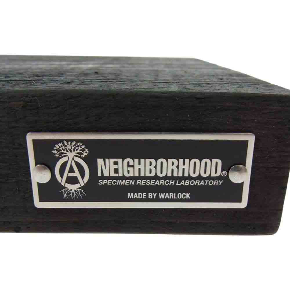 NEIGHBORHOOD ネイバーフッド 222WLWLN-AC07 SRL SQUARE-2 / W-BOARD プランツ用 ウッドボード ブラウン WARLOCK コラボレーションモデル ブラック系【新古品】【未使用】【中古】