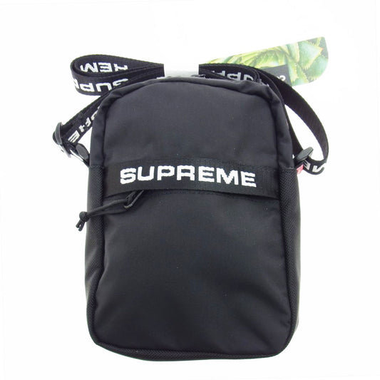 Supreme シュプリーム 22AW Shoulder Bag ショルダーバック ポーチ ブラック  ブラック系【新古品】【未使用】【中古】