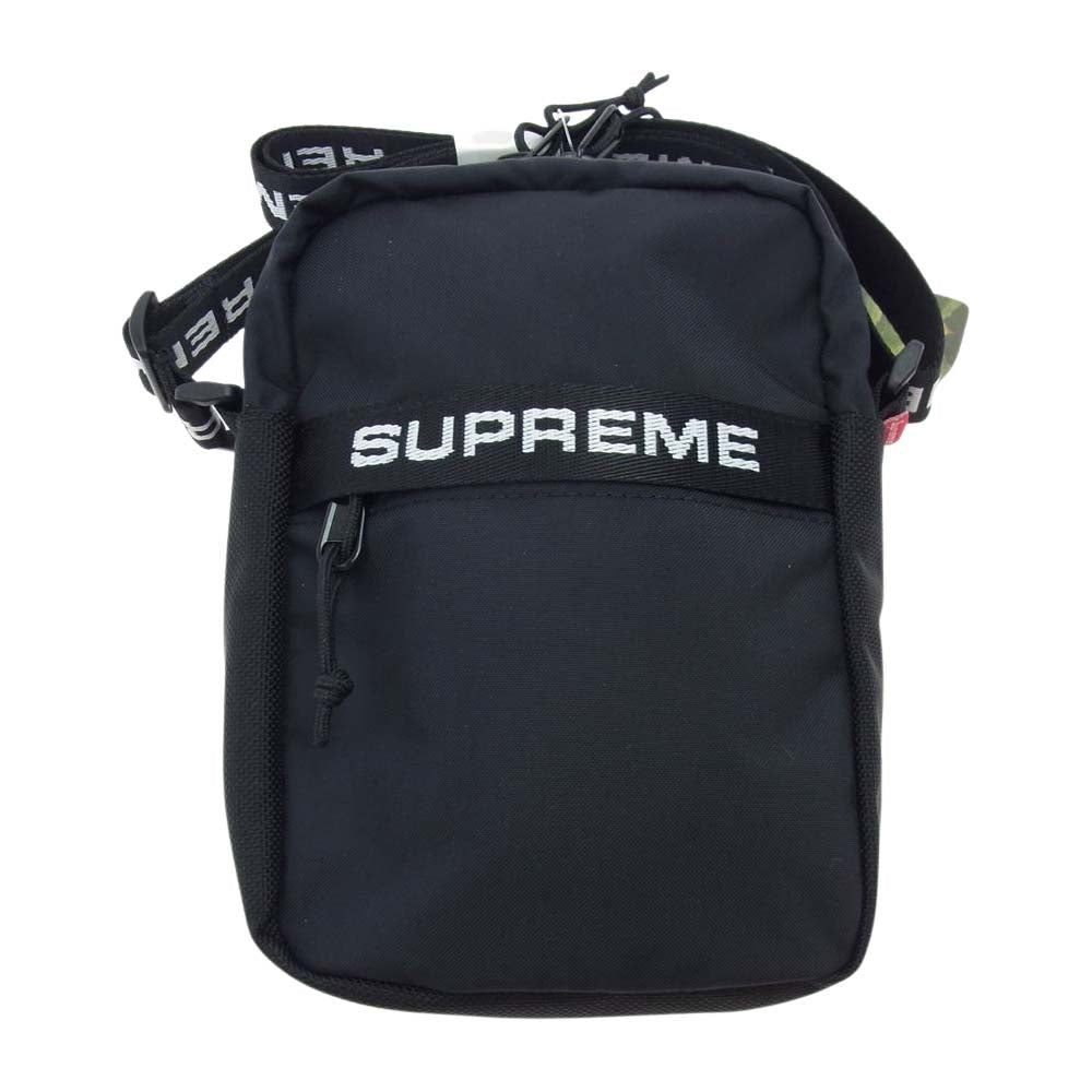 Supreme シュプリーム 22AW Shoulder Bag ショルダーバック ポーチ ブラック  ブラック系【新古品】【未使用】【中古】
