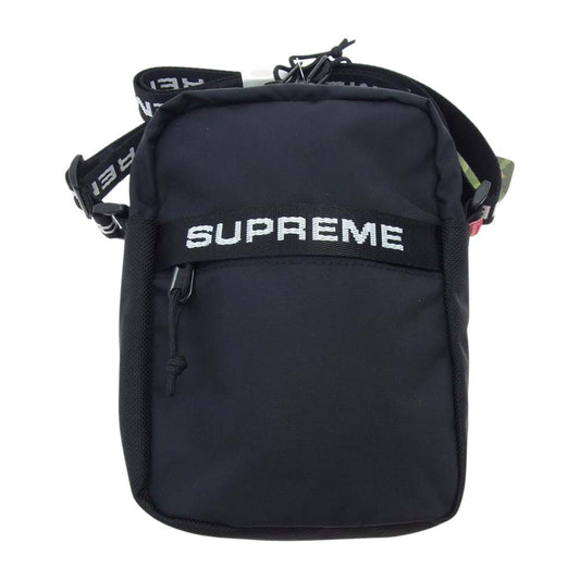 Supreme シュプリーム 22AW Shoulder Bag ショルダーバック ポーチ ブラック  ブラック系【新古品】【未使用】【中古】