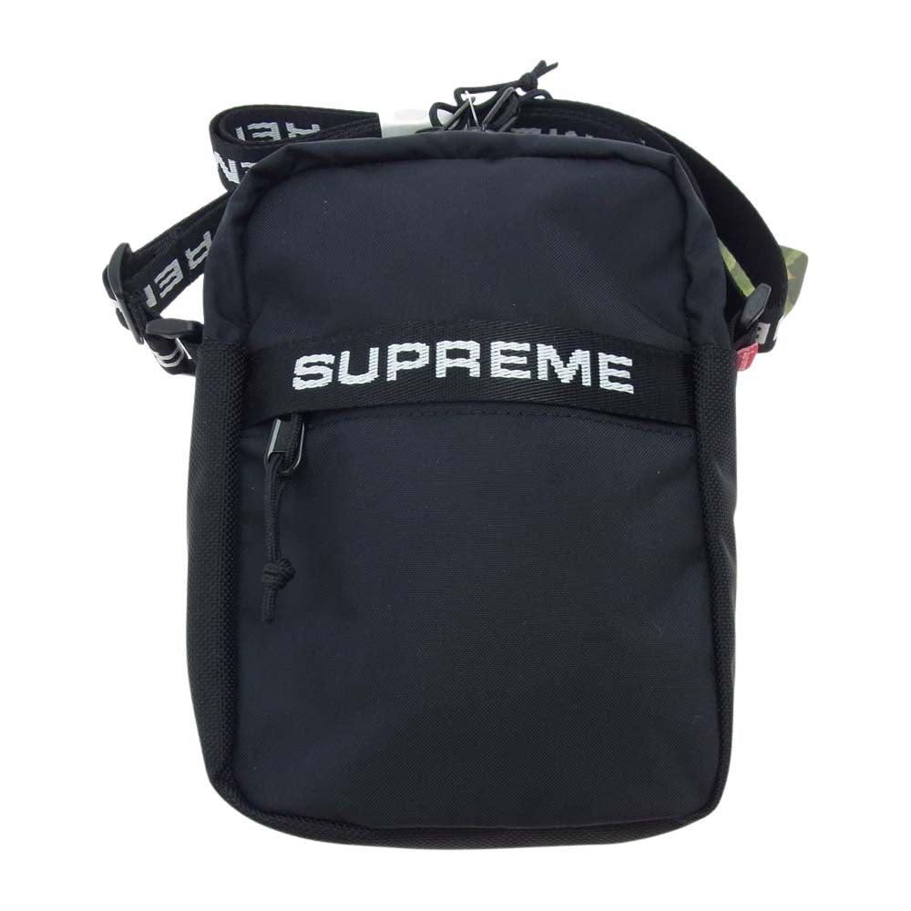 Supreme シュプリーム 22AW Shoulder Bag ショルダーバック ポーチ ブラック ブラック系【新古品】【未使用】【中古】
