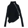 Sacai サカイ 21AW 21-05672 Twisted Cable High Neck Pullover ツイスト ケーブル ハイネック プルオーバー ニット ブラック系 001 1【中古】