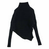 Sacai サカイ 21AW 21-05672 Twisted Cable High Neck Pullover ツイスト ケーブル ハイネック プルオーバー ニット ブラック系 001 1【中古】