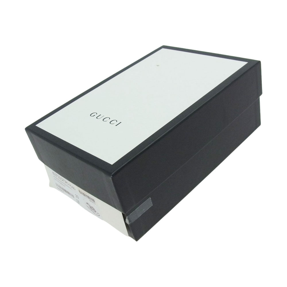 GUCCI グッチ 603733 レザー ローファー  ホワイト系 33【新古品】【未使用】【中古】