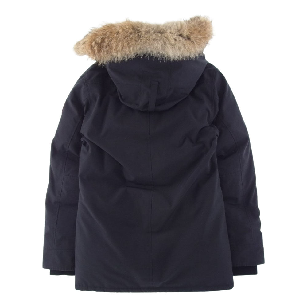 CANADA GOOSE カナダグース 3438JM R  国内正規 グリフィンタグ JASPER PARKA ジャスパー パーカ ダウン ジャケット ネイビー系 S【中古】