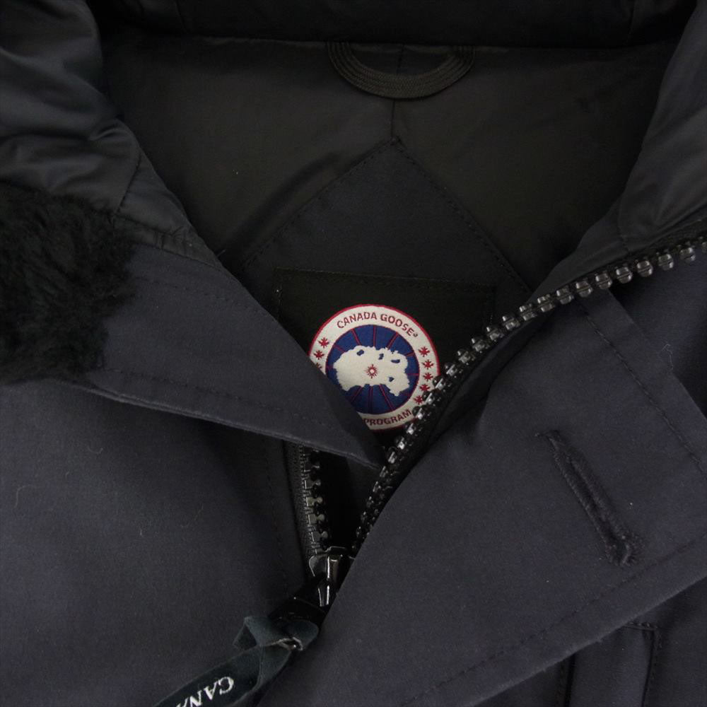 CANADA GOOSE カナダグース 3438JM R  国内正規 グリフィンタグ JASPER PARKA ジャスパー パーカ ダウン ジャケット ネイビー系 S【中古】