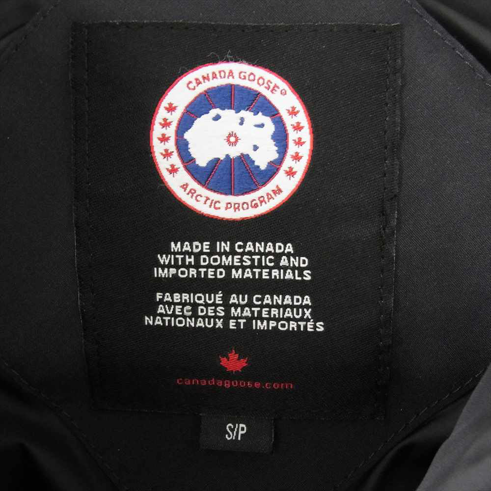 CANADA GOOSE カナダグース 2301JM 国内正規品 サザビーリーグ RUSSEL PARKA ラッセル パーカ ダウン ジャケット ネイビー系 S【中古】