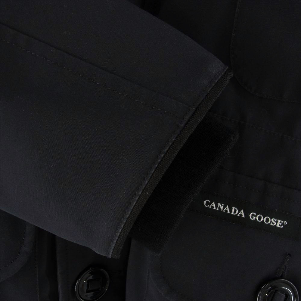 CANADA GOOSE カナダグース 2301JM 国内正規品 サザビーリーグ RUSSEL PARKA ラッセル パーカ ダウン ジャケット ネイビー系 S【中古】
