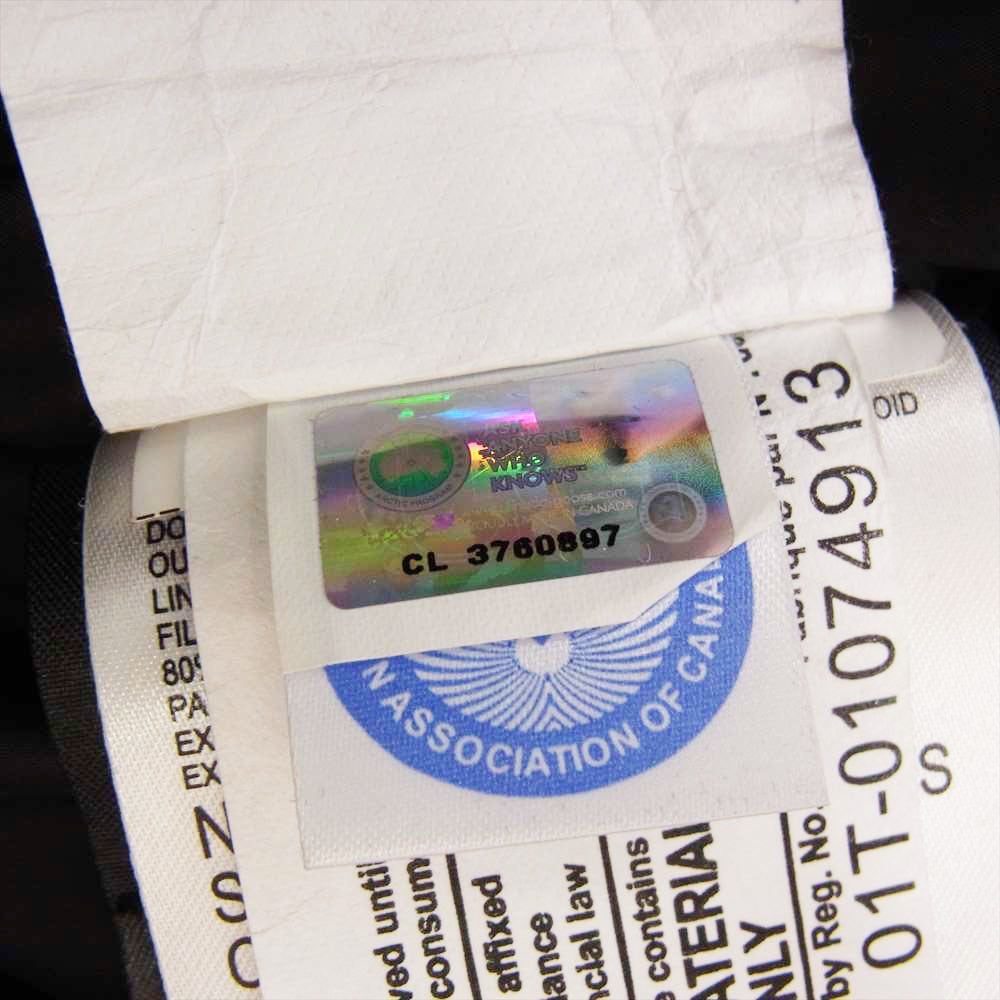 CANADA GOOSE カナダグース 2301JM 国内正規品 サザビーリーグ RUSSEL PARKA ラッセル パーカ ダウン ジャケット ネイビー系 S【中古】